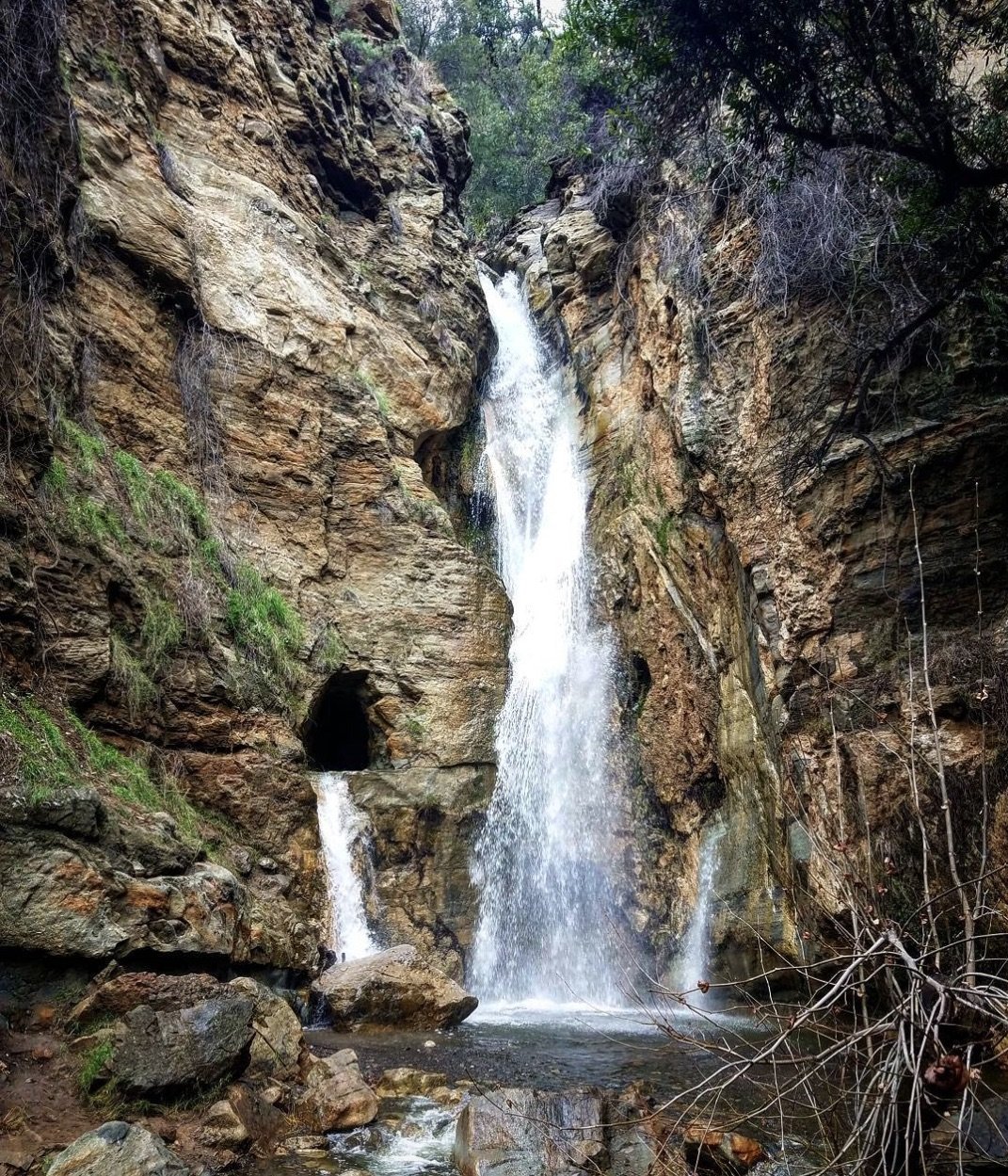 Waterfall at Black Star Canyon