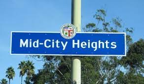 Mid-City Heights street sign.