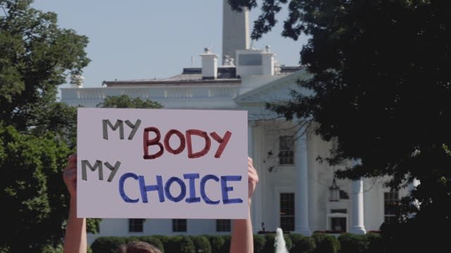 Protest sign / women rights